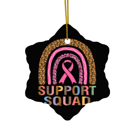 SUPPORT SQUAD Ceramic Ornaments