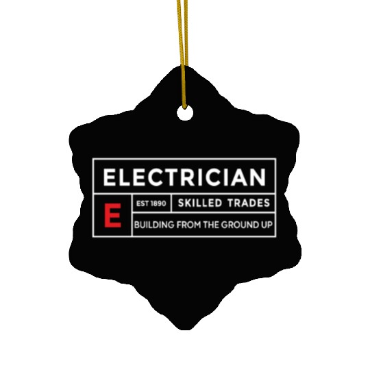 Electrician Lineman Wireman Trades Ceramic Ornaments
