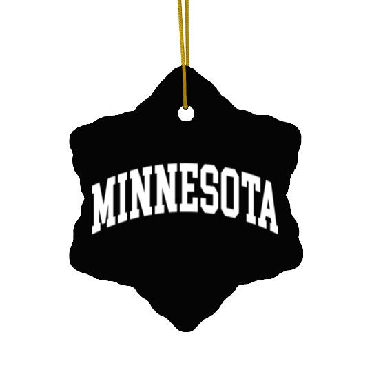 Minnesota Ceramic Ornaments
