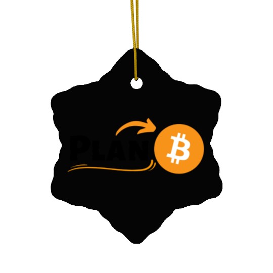 Plan Bitcoin Ceramic Ornaments