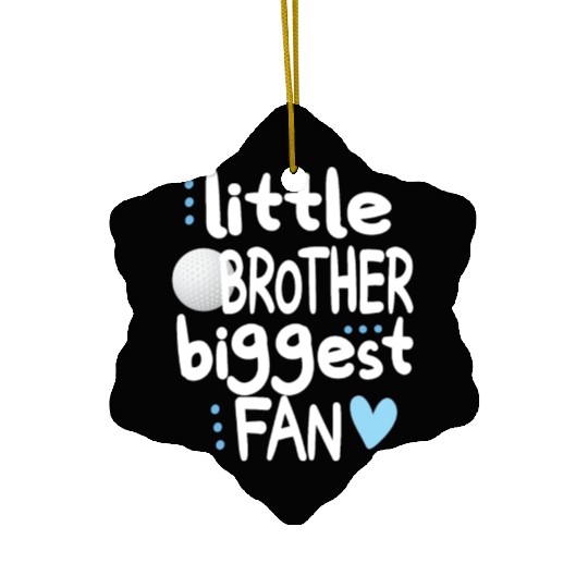Golf Brother Of A Golfer Proud Golfing Brother Ceramic Ornaments