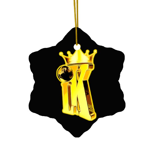 Latin Kings inspired "K is for King" Designs Ceramic Ornaments