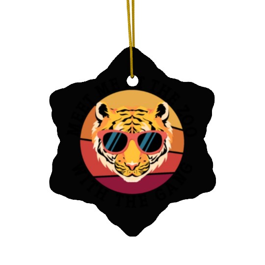 Zookeeper Animal Care Zookeeping Wildlife Nature Ceramic Ornaments