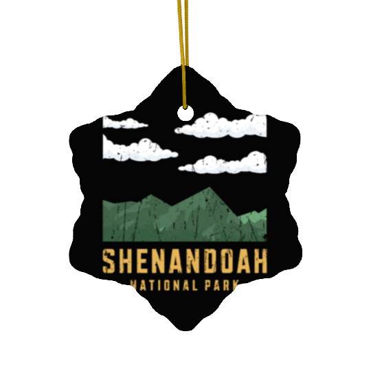 Shenandoah National Park - nature Ceramic Ornaments