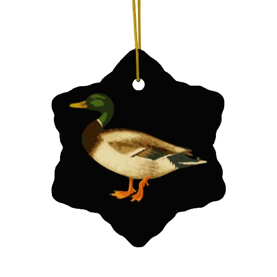 Mallard Duck Cute Duck Wild Duck Lover Ceramic Ornaments