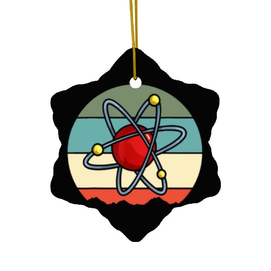 Science Chemistry Physics Teacher Ceramic Ornaments