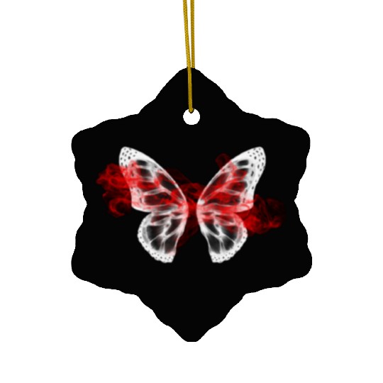 red cloud butterfly back to school ,hallowen Ceramic Ornaments