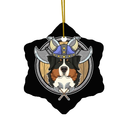 Bernese Mountain Dog I Valhalla I Viking Ceramic Ornaments