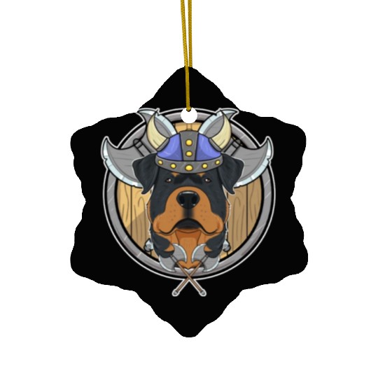 Rottweiler I Valhalla I Viking Ceramic Ornaments