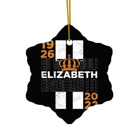 United Kingdom Monarch Her Majesty Queen Elizabeth Ceramic Ornaments