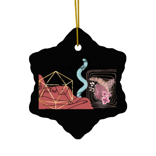 Keep it simple Ceramic Ornaments