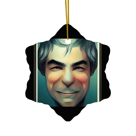 Larry Page 2 Comics Ceramic Ornaments