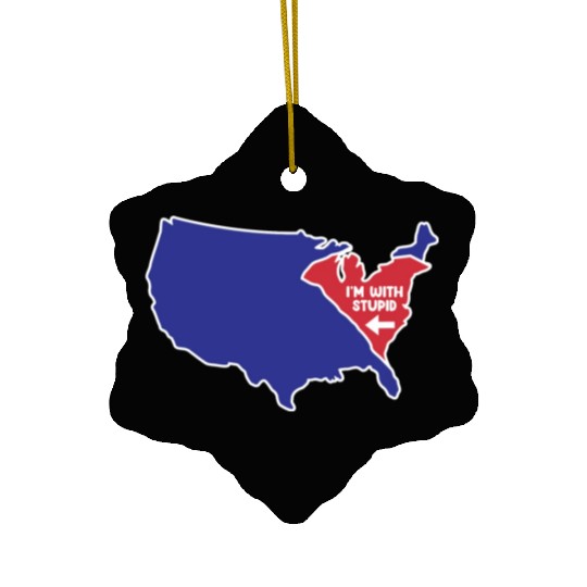 South Carolina for patriotic South Carolinians Ceramic Ornaments