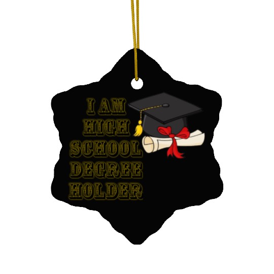 High school Ceramic Ornaments