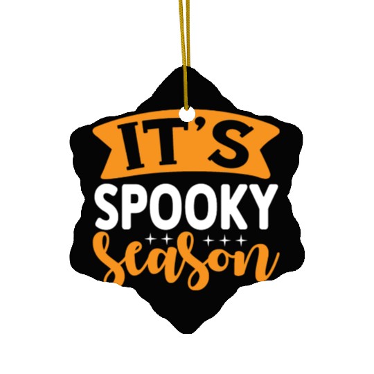 It's Spooky Season Ceramic Ornaments