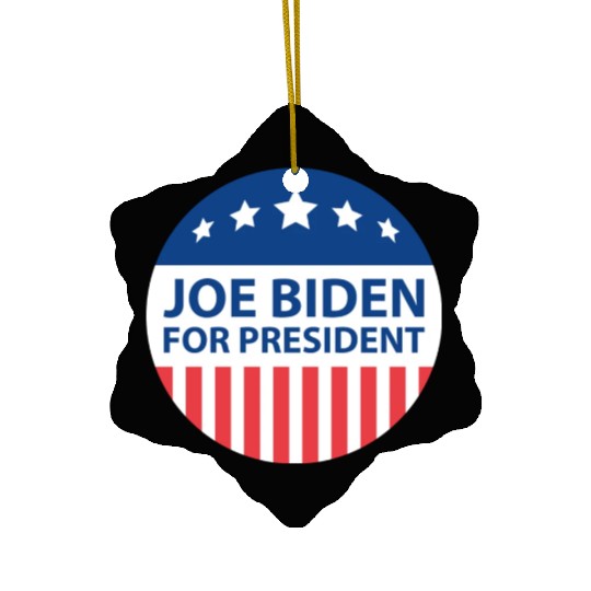 Joe Biden For President 2024 Ceramic Ornaments