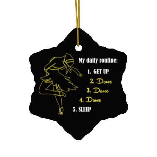 Funny Ballroom Dance Teacher Humor Ballroom Ceramic Ornaments