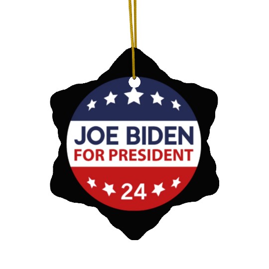 Joe Biden For President 24 Ceramic Ornaments
