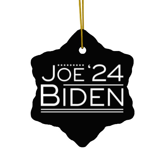 Joe Biden 24 Ceramic Ornaments
