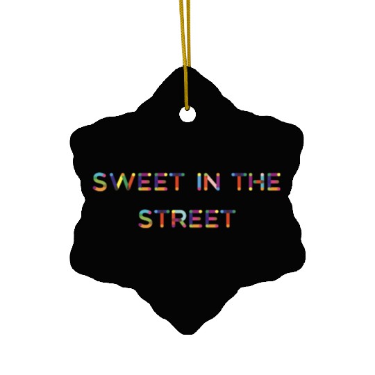 Sweet In The Street Zest Lemonade Citrus Lemon Ceramic Ornaments
