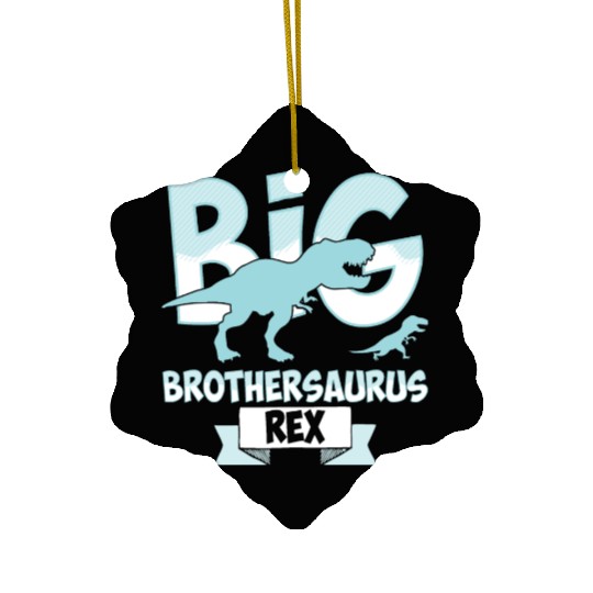 Big Brother Rex Dinosaur . Brothersaur Rex Tyranno Ceramic Ornaments
