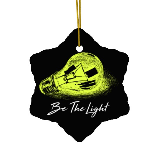 Be The Light Lamp Ceramic Ornaments