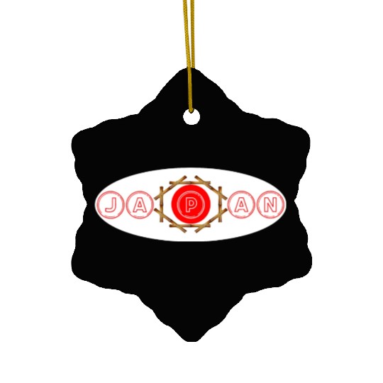 Japan bamboo travel road atlas best country Ceramic Ornaments