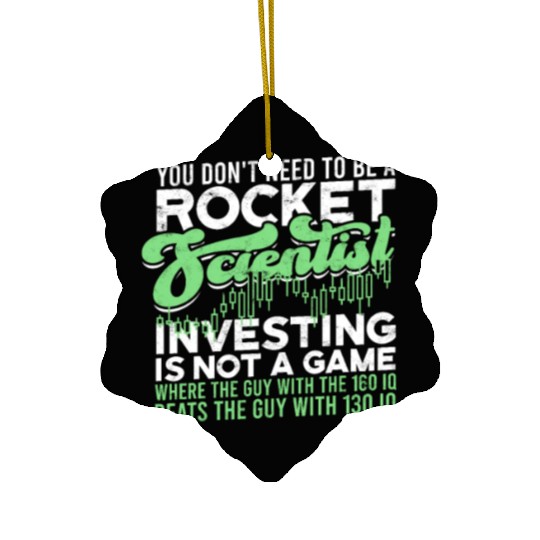 You don't need to be a rocket scientist. Ceramic Ornaments