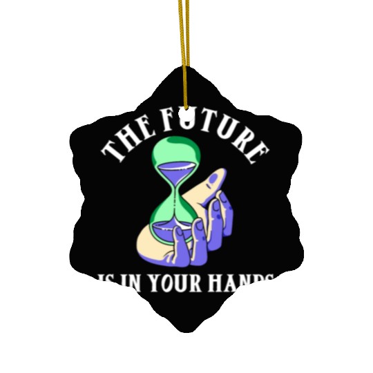 Earth Hour Time Environmentalist Save The Planet Ceramic Ornaments