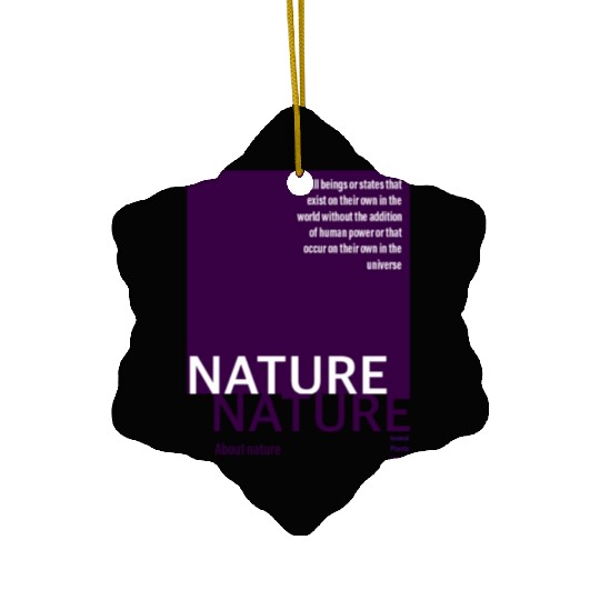 About nature-purple Ceramic Ornaments