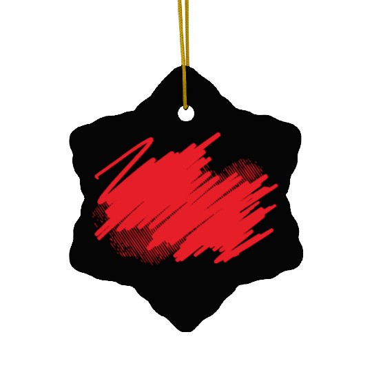 Color blob splash paint painter gift colorful spot Ceramic Ornaments