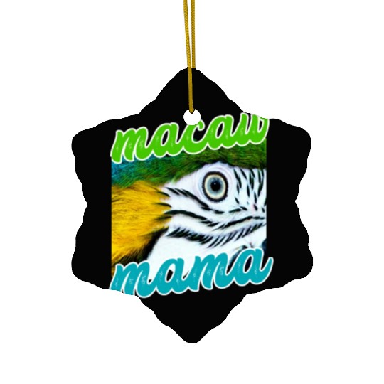 Blue And Yellow Macaw - Parrot Ceramic Ornaments