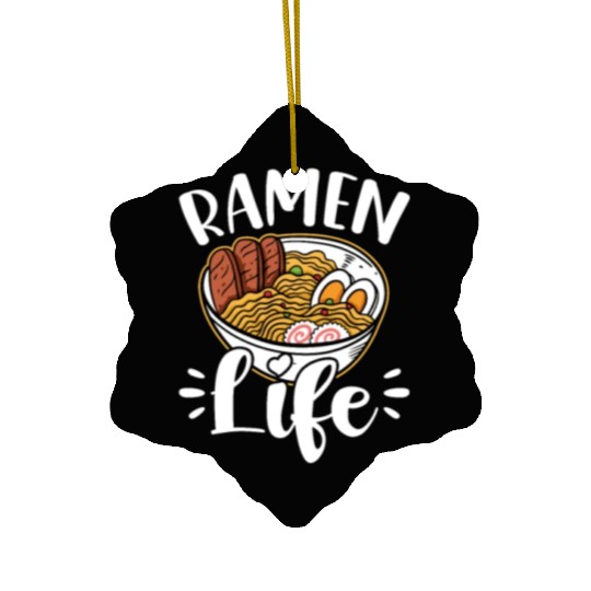 Ramen Life Ceramic Ornaments
