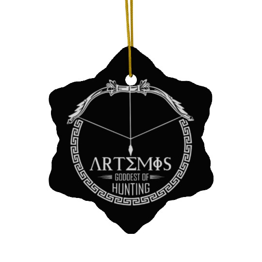 Artemis God, Greek God Ceramic Ornaments