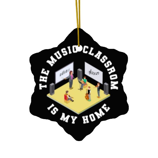 Music Teacher Ceramic Ornaments