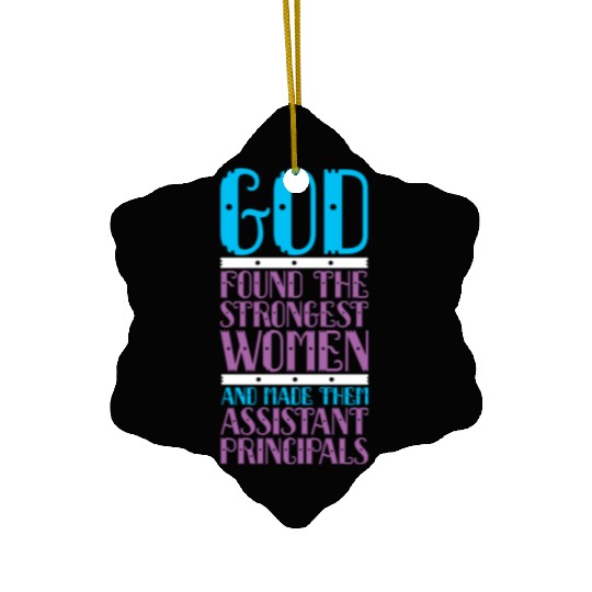 Assistant Principal Ceramic Ornaments