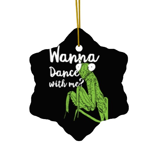Insect Enthusiast Praying Mantis Lover Ceramic Ornaments