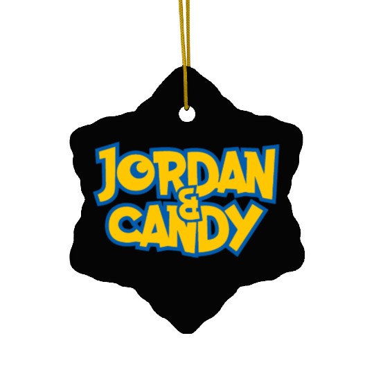 Jordan and Candy Classic Ceramic Ornaments