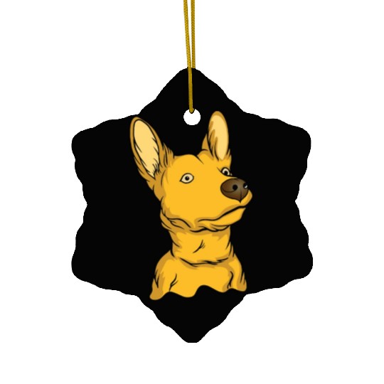 Pharaoh Cute Puppy Dog Owners Pet Lover Gift Ideas Ceramic Ornaments