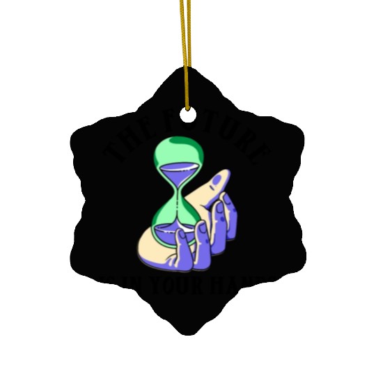 Earth Hour Time Environmentalist Save The Planet Ceramic Ornaments