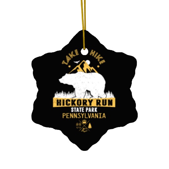 Hickory Run state park Pennsylvania Ceramic Ornaments