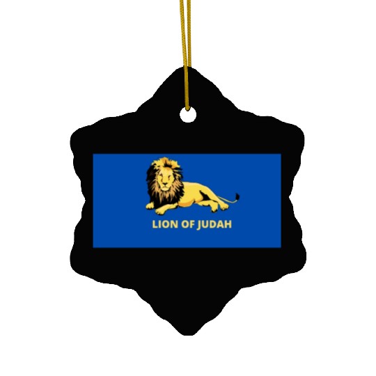 LION OF JUDAH Ceramic Ornaments