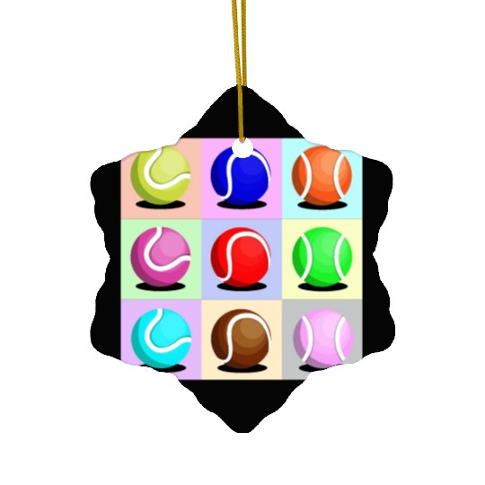 Cadeau pour joueurs et joueuses de padel Ceramic Ornaments