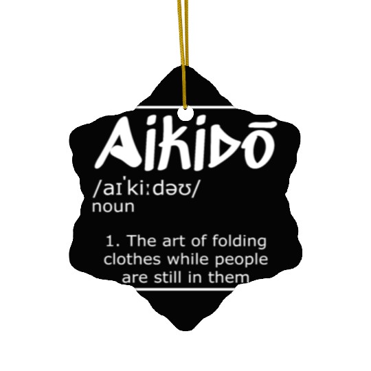 Aikido Japan Taekwondo Karate Martial Arts Aikido Ceramic Ornaments