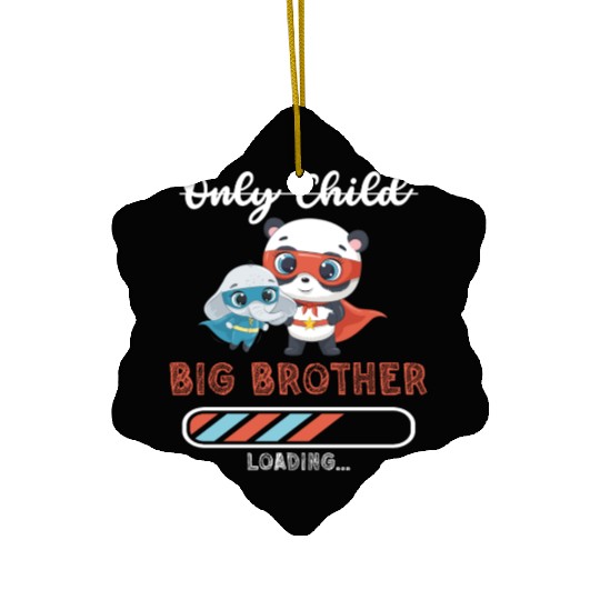 Big brother super hero panda elephant 2023 Ceramic Ornaments