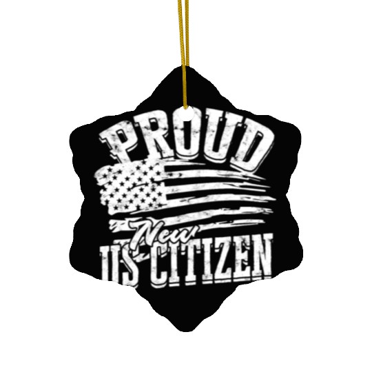 US Immigrant Indigenous USA Immigrants america Ceramic Ornaments