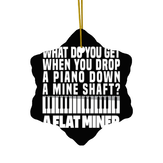 Music Teacher Ceramic Ornaments