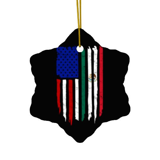 US Immigrant Indigenous USA Immigrants america Ceramic Ornaments