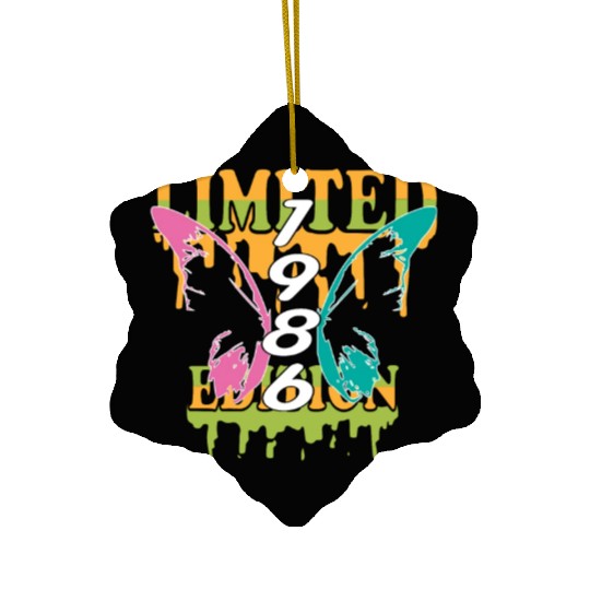 1986 Born Limited Edition Butterfly Gift Ceramic Ornaments