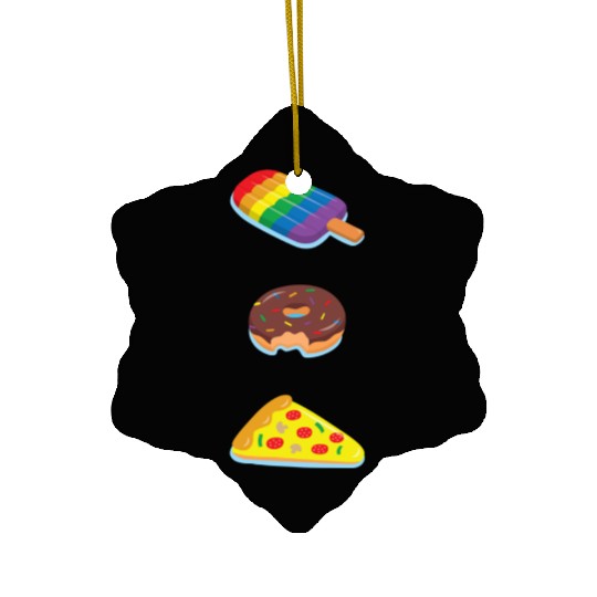 Trendy Swim Pool Party Floats Pattern Ceramic Ornaments